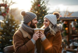 Großer Weihnachtsbaumverkauf bei Glühwein, Bratwurst und Gebäck.